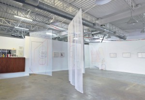 Textile Drawing (III), Textile Drawing (IV)